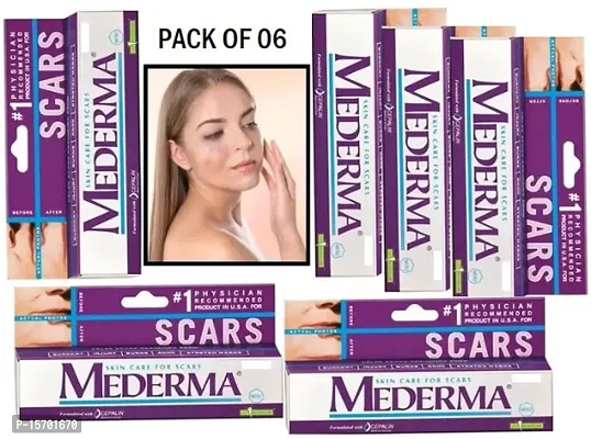 PROFESSIONAL MEDERMA SKIN FOR SCARS PACK OF 06