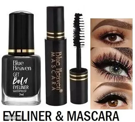 PROFESSIONAL BLUE HEAVEN GET BOLD WATERPROOF LIQUID EYELINER WITH MASCARA