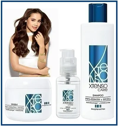 PROFESSIONAL LOREAL XTENSO HAIR SERUM WITH HAIR MASQUE WITH HAIR SHAMPOO COMBO