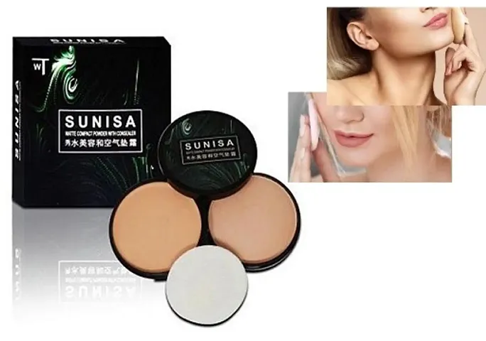 PROFESSIONAL MATTE COMPACT POWDER WITH CONSEALER PACK OF 01