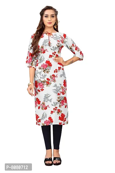 Stylish Crepe Kurtas For Women-thumb0