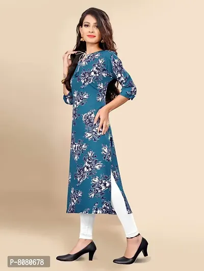 Stylish Crepe Kurtas For Women-thumb4