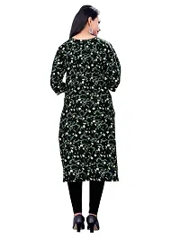 Stylish Black American Crepe Stitched Kurta For Women-thumb3