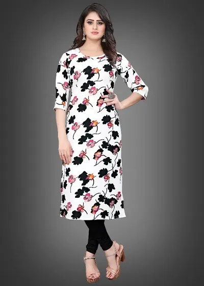 Women Printed Straight Kurta