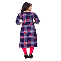 Stylish Multicoloured Crepe Stitched Kurta For Women Combo Of 2-thumb4