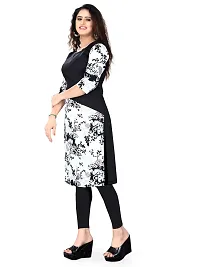 Fancy American Crepe Floral Print Kurta with Plazzo-thumb3