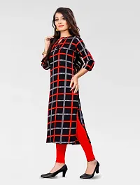 Trendy American Crepe A-Line Kurta for Women-thumb3