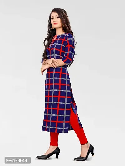 Trendy American Crepe A-Line Kurta for Women-thumb2