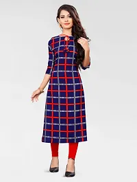 Stylish American Crepe Printed Kurti-thumb2