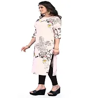 Stylish Multicoloured Crepe Stitched Kurta For Women-thumb2