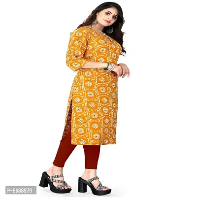 Classic Crepe Printed Kurtis For Women, Pack Of 3-thumb2