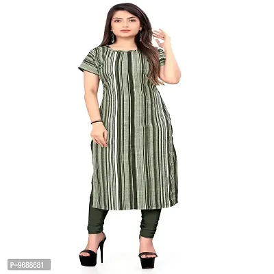 Classic Crepe Printed Kurtis For Women, Pack Of 3-thumb0