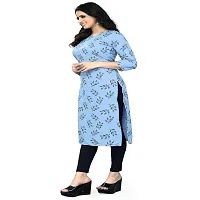 Classic Crepe Printed Kurtis For Women, Pack Of 3-thumb1