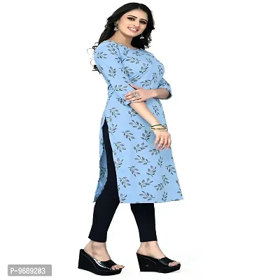 Classic Crepe Printed Kurtis For Women, Pack Of 3-thumb3