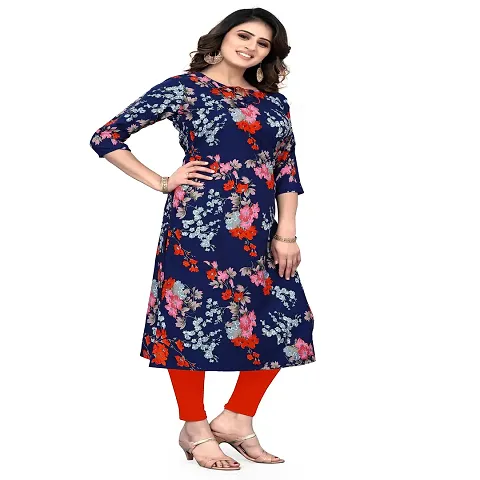 Plus Size Crepe Printed Kurtas Combo