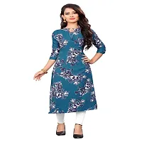 Multicoloured Polycotton Printed Kurtas For Women-thumb2