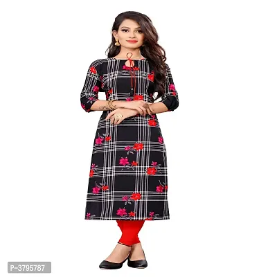 Trendy American Crepe Straight Kurta for Women-thumb2