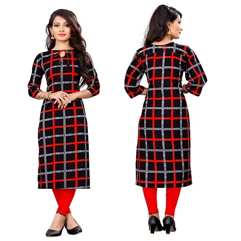 Stylish Fancy American Crepe Kurtis