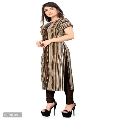 Women Printed Crepe Straight Kurti (Pack Of 2)-thumb2