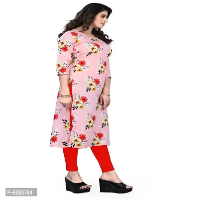 Women Printed Crepe Straight Kurti (Pack Of 2)-thumb2