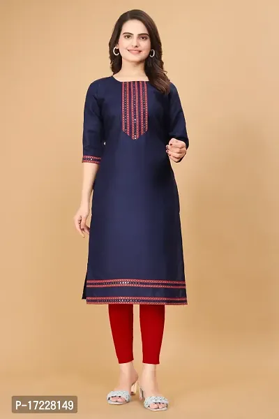 Fancy Crepe Kurtis For Women Pack Of 2-thumb3