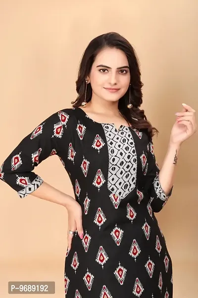 Classic Crepe Printed Kurtis for Women, Pack of 3-thumb3