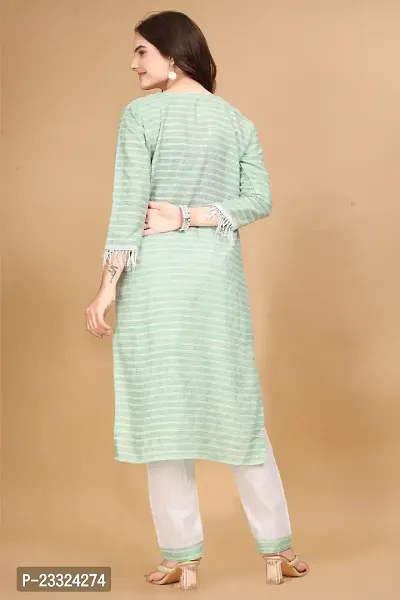 Trendy Designer Cotton Kurti With Pant set-thumb4