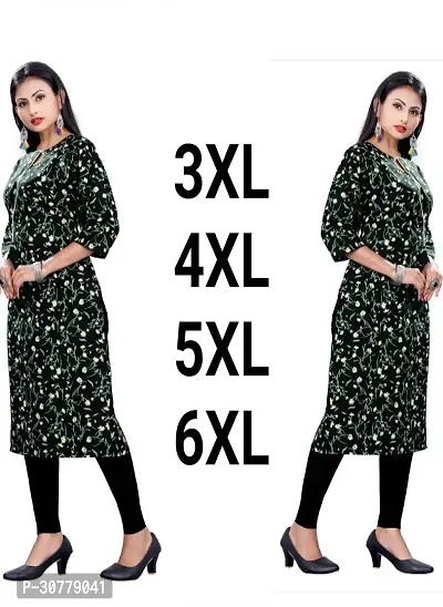 Multicoloured Crepe Printed Kurtas For Women-thumb0