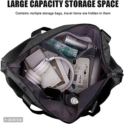 Large Capacity Folding Travel Bag - PINK-thumb2