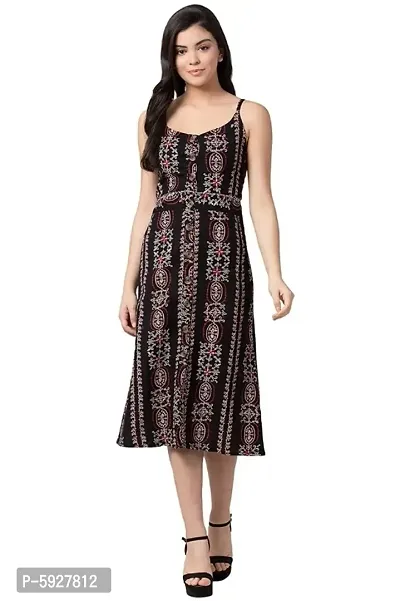 Women's Stylish Midi Length Dress