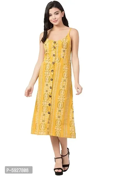 Women's Stylish Midi Length Dress