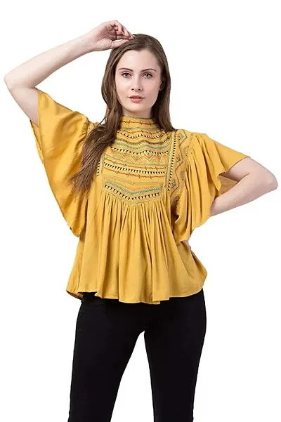 Trendy Casual wear Rayon Top