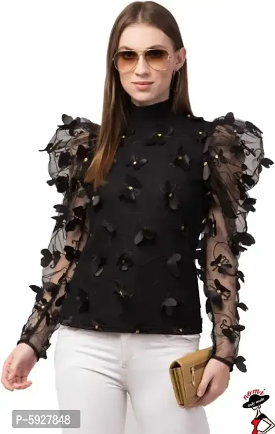 Women's Embellished Blouse Top-thumb0
