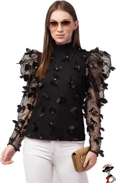 Women's Embellished Blouse Top