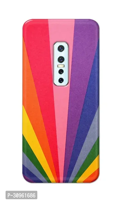 Classic Designer Printed Hard Case Back Cover Compatible With Vivo V17 Pro