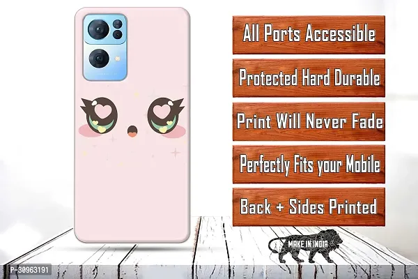 Classic Designer Printed Hard Case Back Cover Compatible With Oppo Reno 7 Pro 5G-thumb2