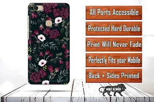 Classic Designer Printed Hard Case Back Cover Compatible With Vivo V7, Vivo Y75-thumb1