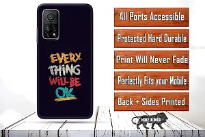 Classic Designer Printed Hard Case Back Cover Compatible With Mi 10T, Mi 10T Pro-thumb1