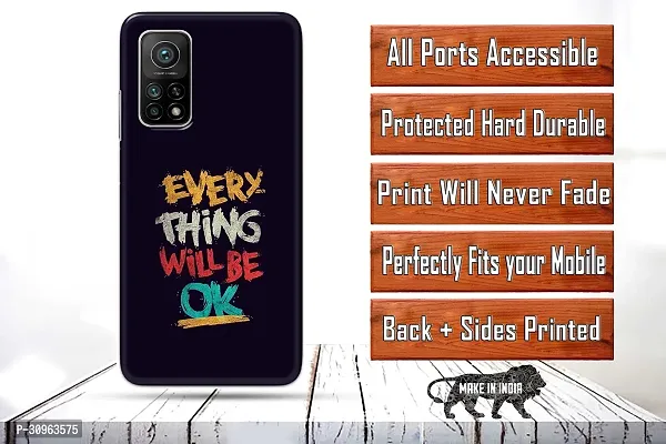 Classic Designer Printed Hard Case Back Cover Compatible With Mi 10T, Mi 10T Pro-thumb2