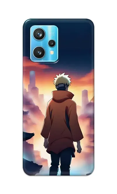 Classic Designer Printed Hard Case Naruto Ai Genarated Back Cover Compatible With Realme 9 Pro Plus, Narzo 50 Pro 5G, Realme 9