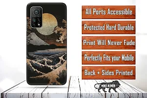 Classic Designer Printed Hard Case Back Cover Compatible With Mi 10T, Mi 10T Pro-thumb1