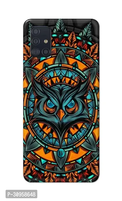 Classic Designer Printed Hard Case Angry Owl Back Cover Compatible With Samsung M31S