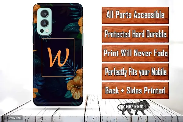 Classic Designer Printed Hard Case Back Cover Compatible With Oneplus Nord 2-thumb2