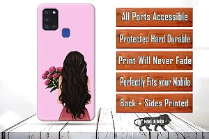 Classic Designer Printed Hard Case Back Cover Compatible With Samsung A21S-thumb1