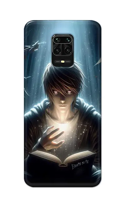 Classic Designer Printed Hard Case Ligh Yagami Death Note Back Cover Compatible With Redmi Note 9 Pro,Note 9 Pro Max,Note 10 Lite, Poco M2 Pro