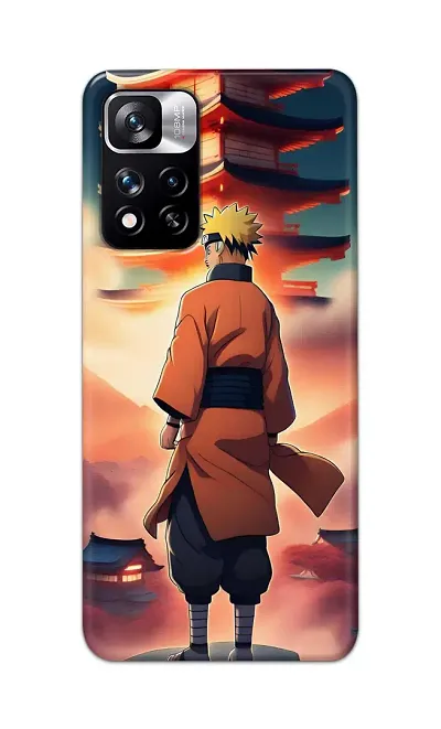 Classic Designer Printed Hard Case Naruto Uzumaki Minato Back Cover Compatible With Mi 11I, Mi 11I Hypercharge