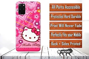 Classic Designer Printed Hard Case Butterfly Kitten Back Cover Compatible With Samsung S20 Plus-thumb1