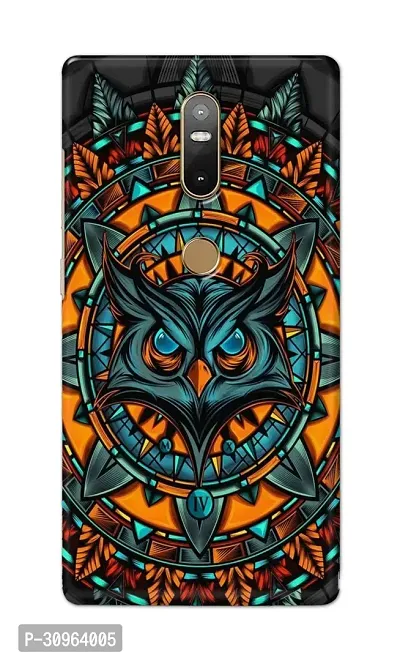 Classic Designer Printed Hard Case Angry Owl Back Cover Compatible With Lenovo Phab 2 Plus