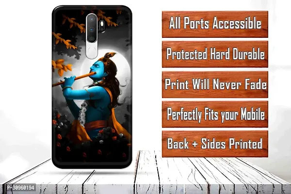 Classic Designer Printed Hard Case Back Cover Compatible With Oppo A5 2020, Oppo A9 2020-thumb2