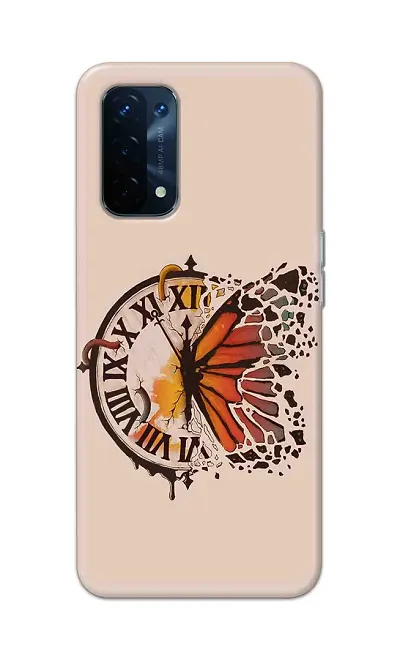 Classic Designer Printed Hard Case Back Cover Compatible With Oppo A54 5G, Oppo A74 5G